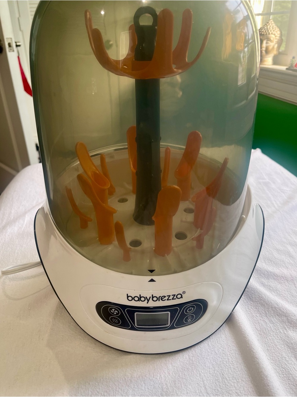 Babybrezza One Step Baby Sterilizer Dryer Bottle Sterilizer Dry White